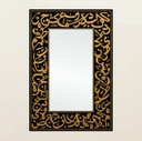 ENTRANCE MIRROR WITH ENGRAVED FRAME | WA045