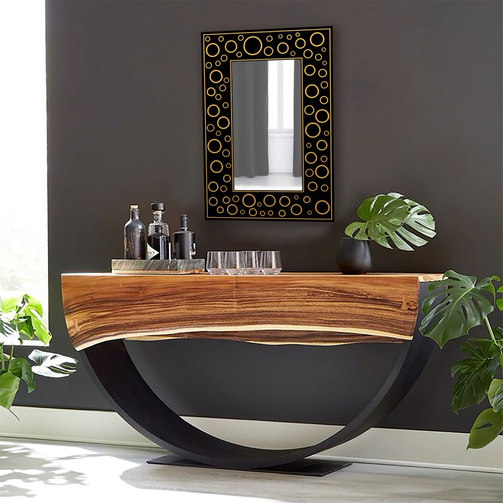 ENTRANCE MIRROR WITH ENGRAVED FRAME | WA047